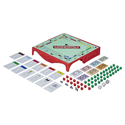 Hasbro Gaming Monopoly Juego de Viaje, versión española (Hasbro B1002105)