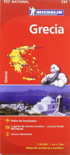 Mapa National Grecia (Mapas National Michelin)