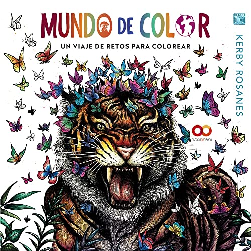Mundo de color: Un viaje de retos para colorear (ESPACIO DE DISEÑO)